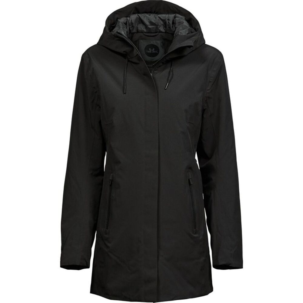Tee Jays Womens/Ladies Parka / Black